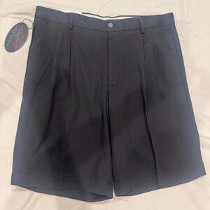 Greg Norman Classic Pro-Fit Golf Shorts Mens 34 Black Performance NWT